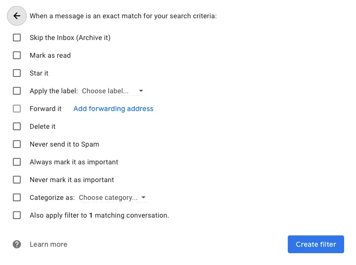 How To Create A Filter In Gmail 2022