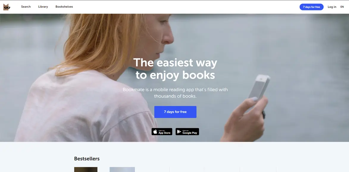 Bookmate Scribd alternative