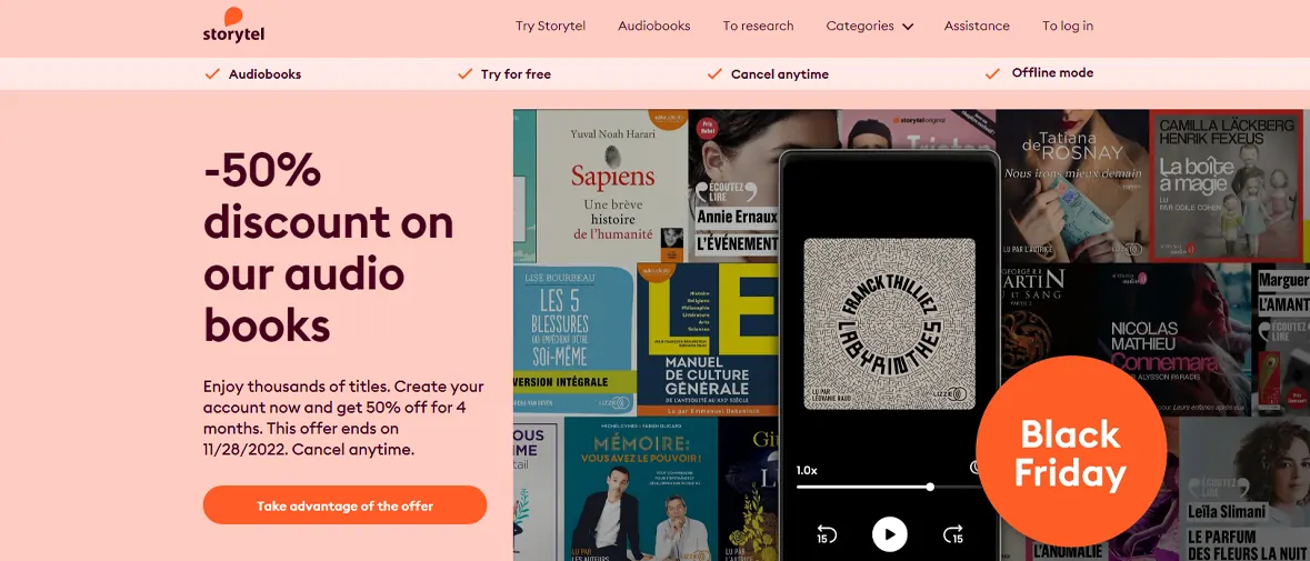 Storytel Scribd Alternative
