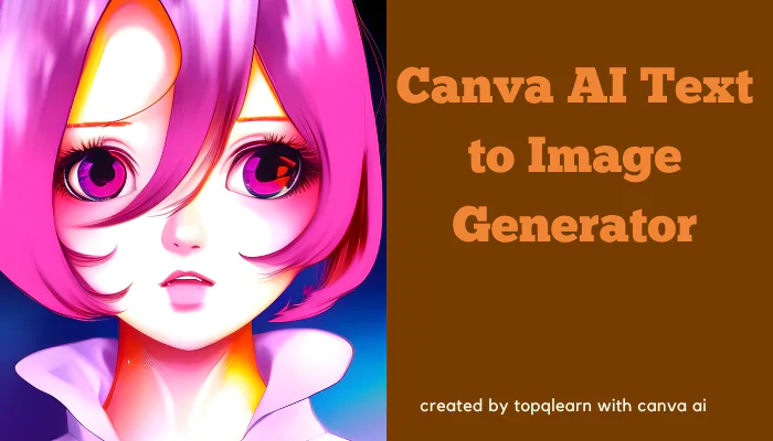 Canva AI Text to Image Generator