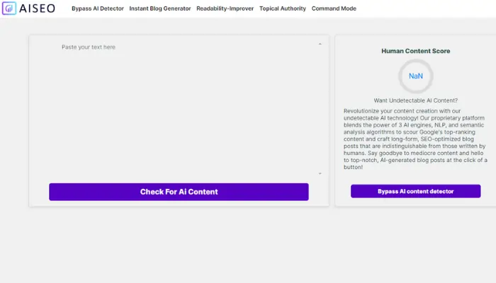 AISEO Content Detection