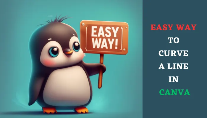 Easy Way To Curve A Line In Canva