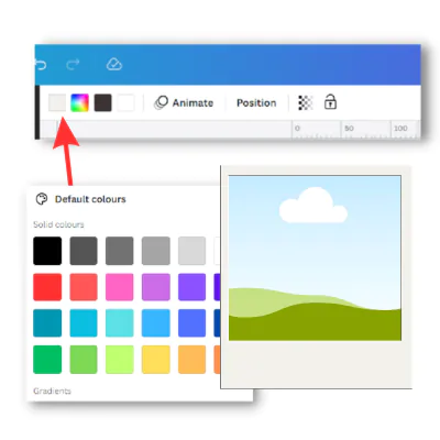 Access the Color Picker