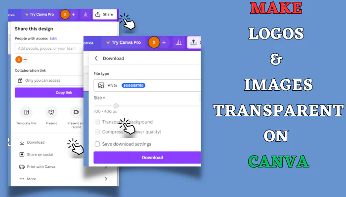 How to Make Logos & Images Transparent on Canva