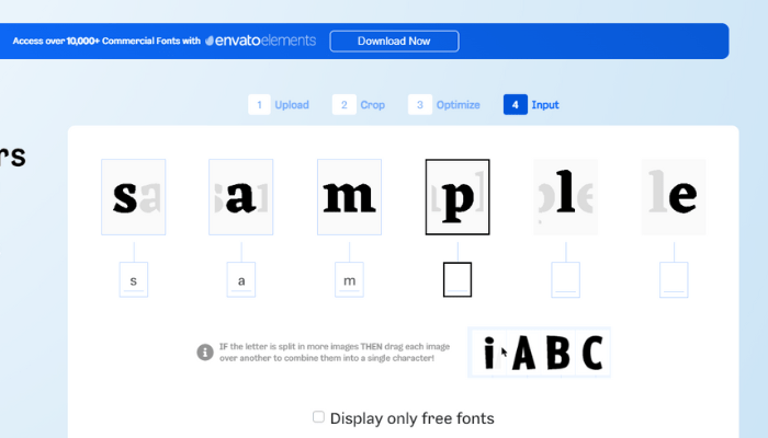 Download Canva Fonts for Free with WhatTheFont step 4
