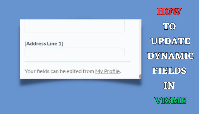 Updating Dynamic Fields in Visme