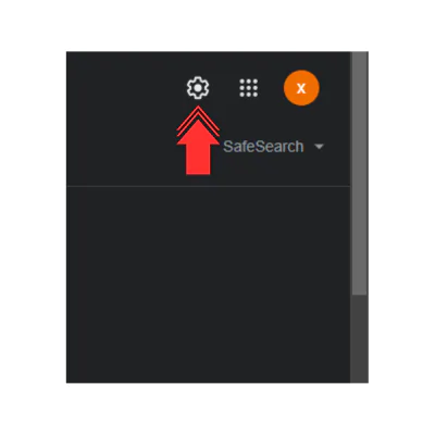 select google setting
