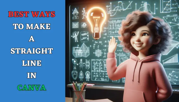 Best Ways to Make a Straight Line in Canva