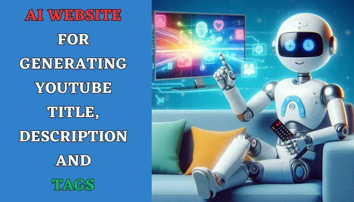 Ai Website For Generating YouTube Title, Description and Tags