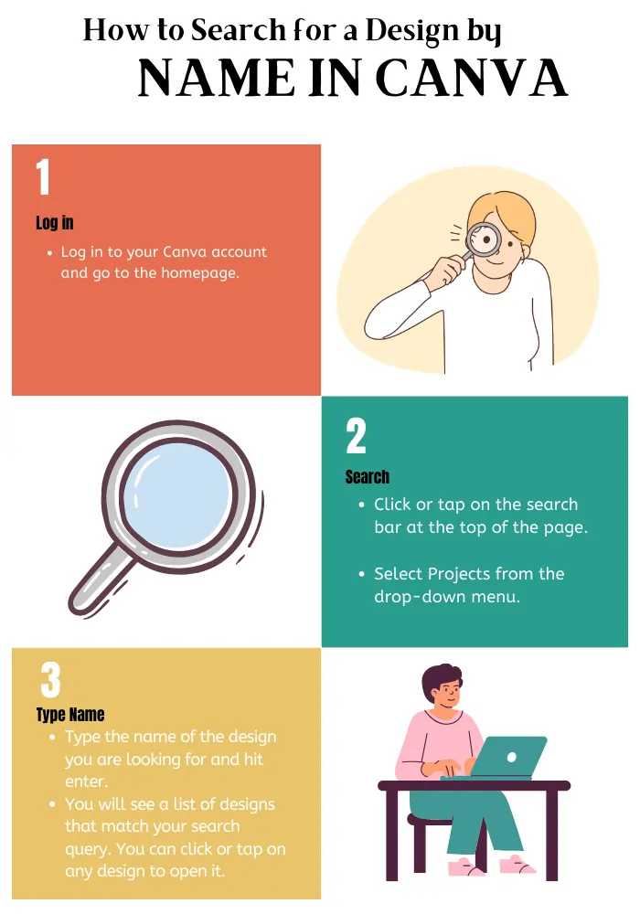 How to Search for a Design by Name in Canva