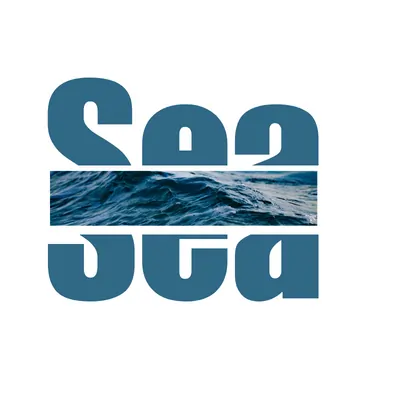 sliced text with image