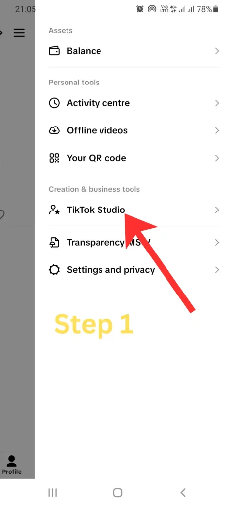 Open TikTok Studio