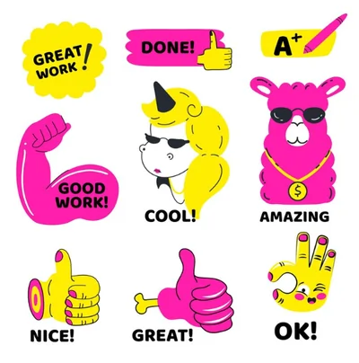 Funny TikTok Stickers2